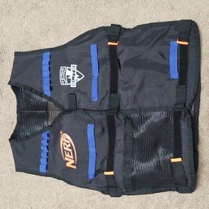 Nerf vest,stuffed Shaun the sheep,4 Shaun the sheep DVDs,2 stuffed paw patrol